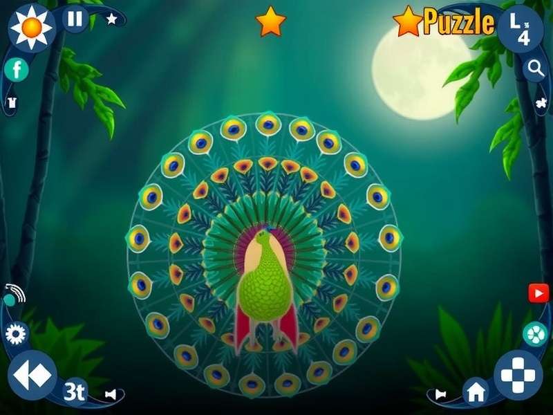 Indian Peacock Puzzle Gameplay